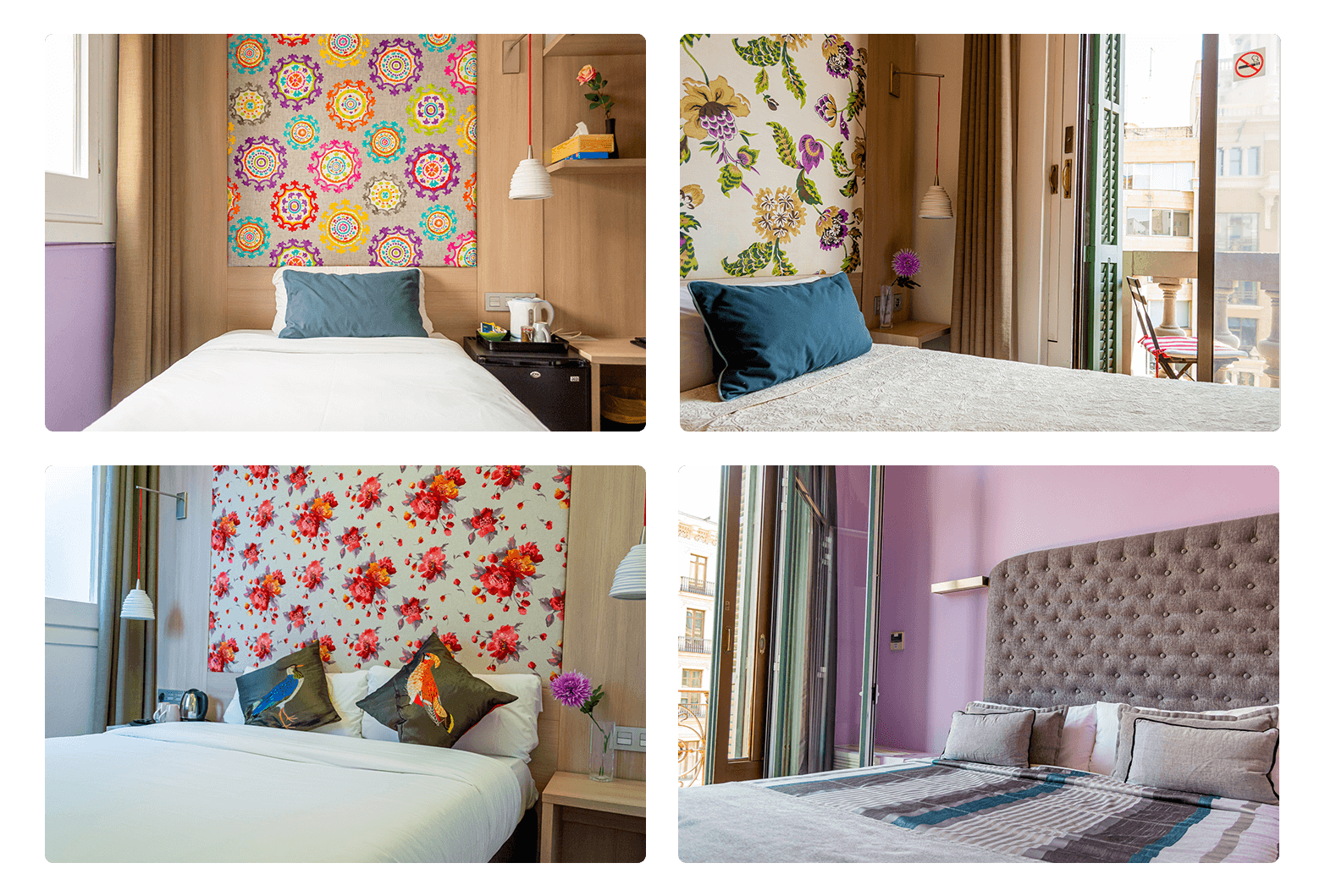 Photos of rooms offered at The Cardano Hotel, officially named Hotel Ginebra – the first business in the world to accept ADA.